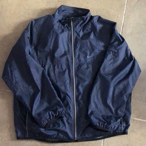 Nike navy blue windbreaker